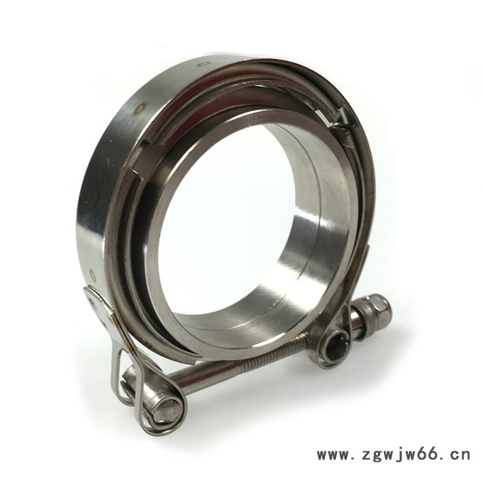 定做不锈钢V型槽卡箍可卡范围￠50-￠900直径v band clamp图5
