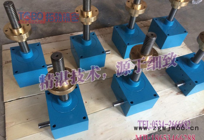 石油设备固定丝杆升降机|滚珠丝杆升降机|螺旋丝杆升降机图2