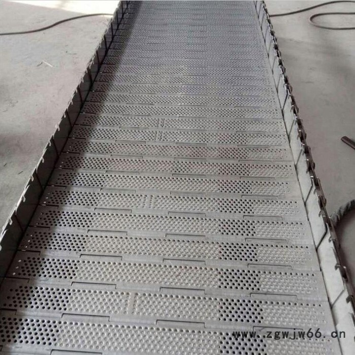 厂家生产链板 非标定制机床排屑机冲孔链板 博越重型滚珠链板图3