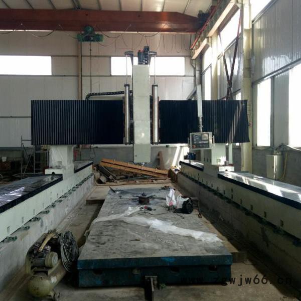 出售10米数控龙门铣床  龙门加工中心  数控加工设备  精密滚珠丝杠图4