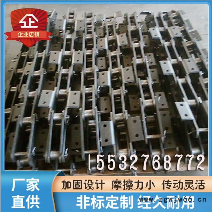 304不锈钢空心销轴链条 输送机传动滚珠输送链耐高温工业链条图2