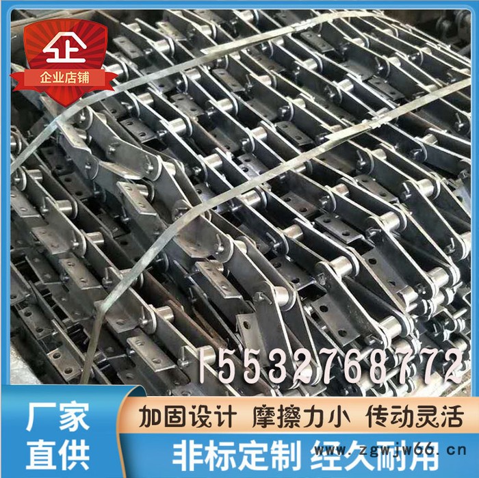 304不锈钢空心销轴链条 输送机传动滚珠输送链耐高温工业链条图4
