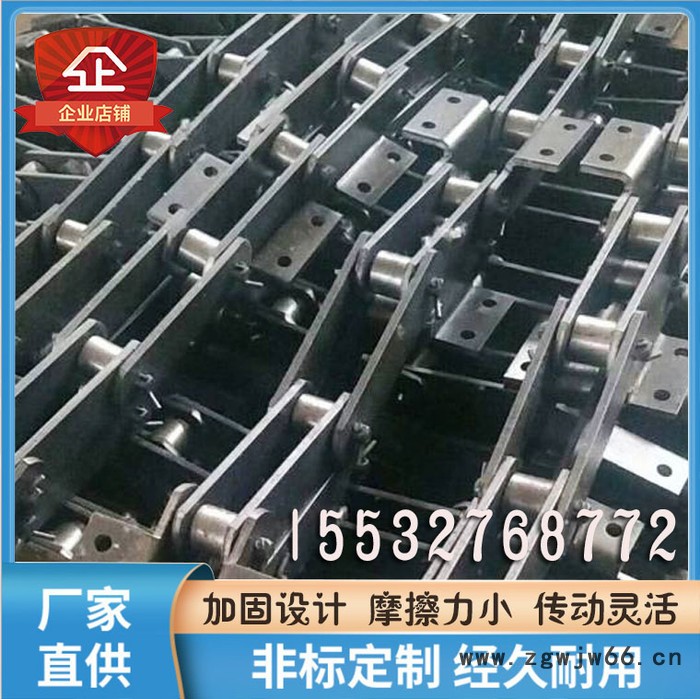 304不锈钢空心销轴链条 输送机传动滚珠输送链耐高温工业链条图5