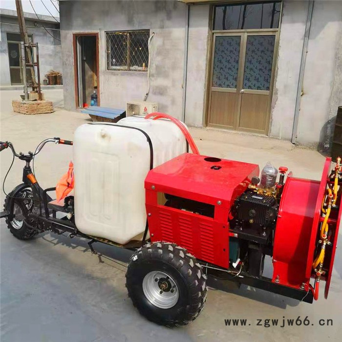 滚珠卷管器手推打药机  佳鑫雾化好射程远的喷雾机  特有回液搅拌装置喷药机厂家图6