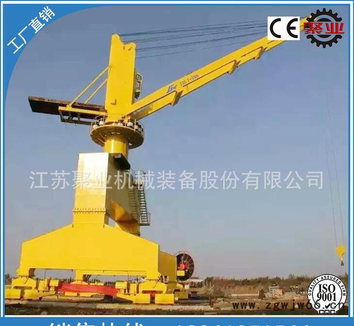 无锡吊机 门座机，港口吊，集装箱吊钩两用门吊 装卸货物 吊钩吊图2