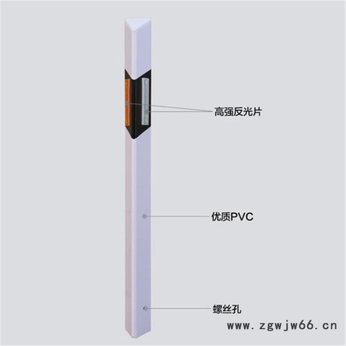 瑞增   玻璃钢柱式反光轮廓标 反光柱式玻璃钢轮廓标图2
