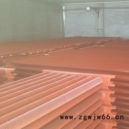 GC8-32-1.0型钢制翅片管暖气片 钢柱高频焊翅片散热器 螺旋绕管暖气片图8