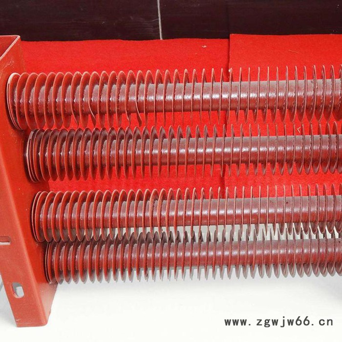 GC8-32-1.0型钢制翅片管暖气片 钢柱高频焊翅片散热器 螺旋绕管暖气片图5
