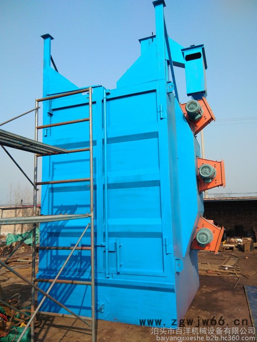 百洋机械Q37 吊钩式抛丸清理机 双吊钩铸件抛丸机**图3