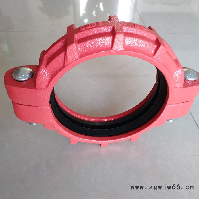 中灿 源头厂家  快速接头 沟槽卡箍 矿用管卡  阳泉沟槽管件厂家图2