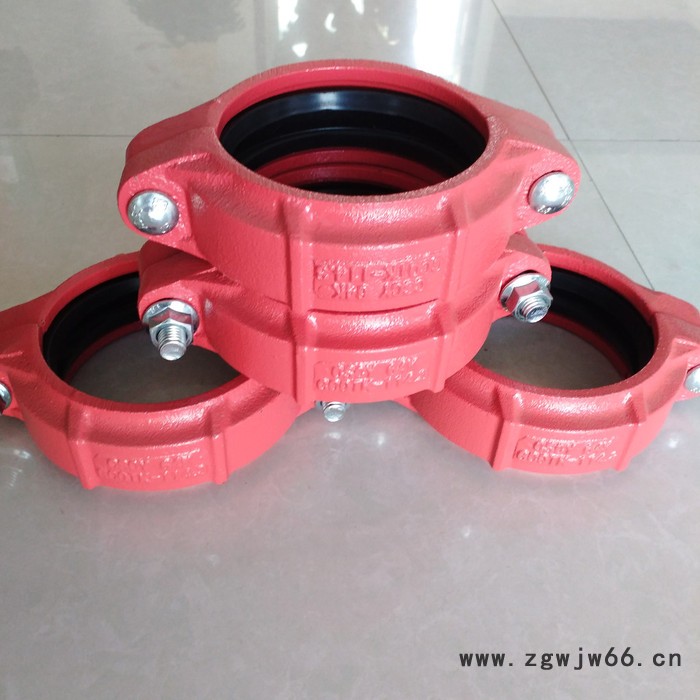 中灿 源头厂家  快速接头 沟槽卡箍 矿用管卡  阳泉沟槽管件厂家图3