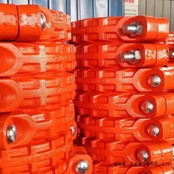 程煤**刚性沟槽卡箍管道消防工程专用卡箍管道连接件图5