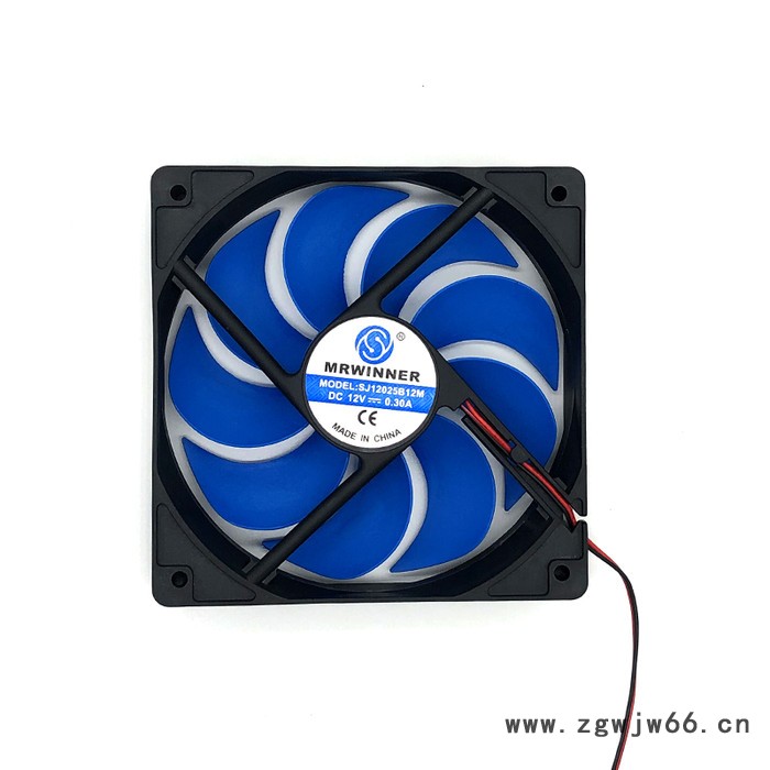 12025散热风扇生产厂家双滚珠大风量电脑CPU风扇显卡风扇冷风机车载冰箱风扇暖风机风扇烘干器干衣机风扇电磁炉风扇图2
