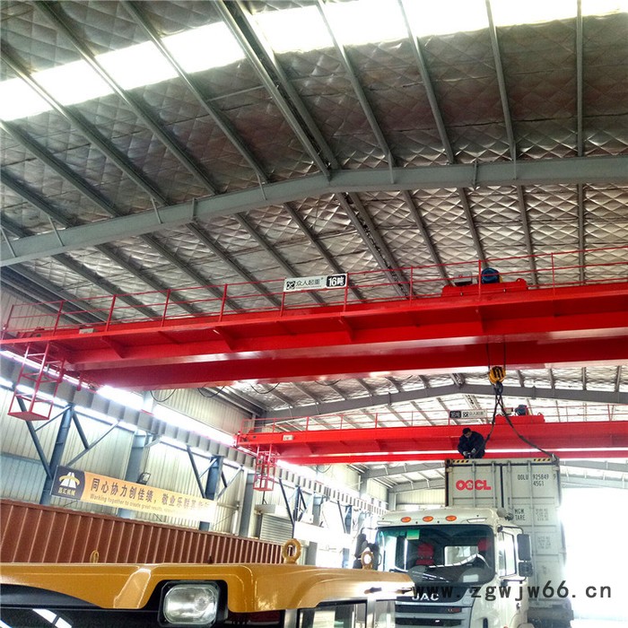 QD型双梁吊钩桥式起重机行吊 双梁行车10T 双梁起重机10吨可定制 行车 众人起重图6