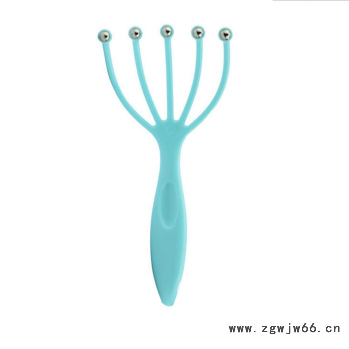 手动挠头器 五爪滚珠头部按摩器 头皮按摩爪减压神器   八爪鱼按摩爪图6