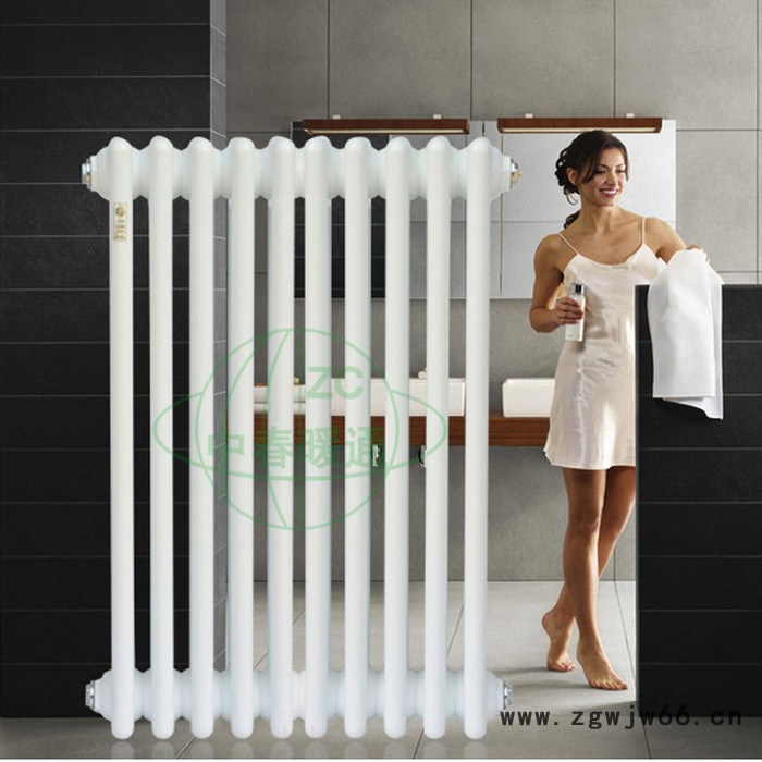 中春  QFGZ713  钢柱型散热器 钢七柱暖气片 家用暖气片  钢柱型暖气片   壁厚1.5mm 尺寸可定制图3