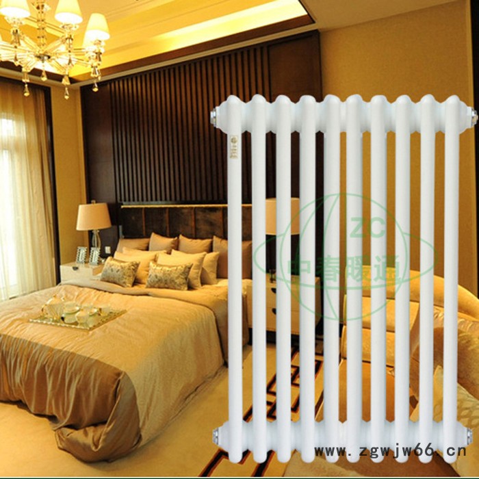 中春  QFGZ713  钢柱型散热器 钢七柱暖气片 家用暖气片  钢柱型暖气片   壁厚1.5mm 尺寸可定制图2