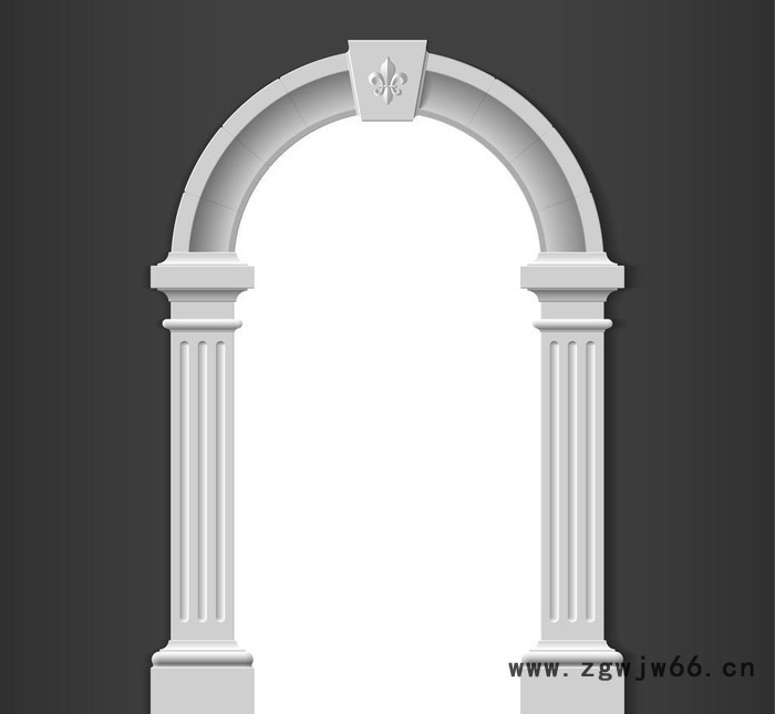 玻璃钢柱子 玻璃钢大型仿真大理石罗马柱 广场市政雕塑罗马柱