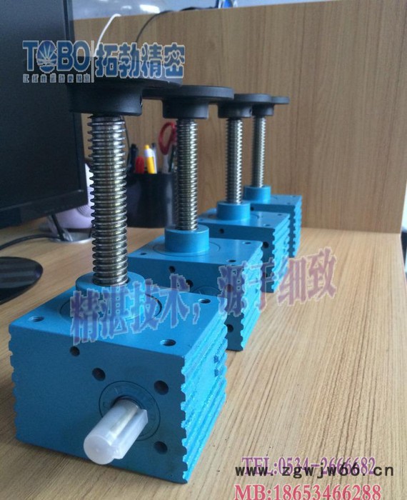 滚珠升降机_蜗轮蜗杆升降机_TP大推力丝杆升降机图3