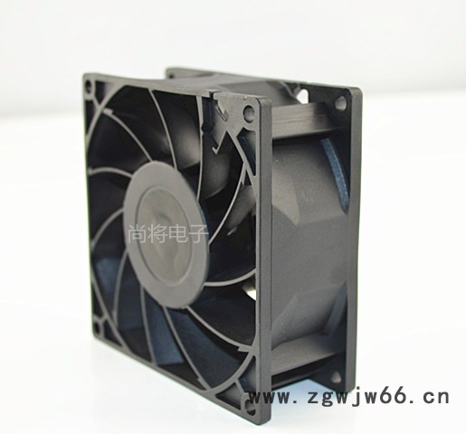 **9238散热风扇增压12V双滚珠直流风扇东莞厂家加工定制 增压超大风量电脑风扇电控柜机柜散热风扇车灯风扇图3