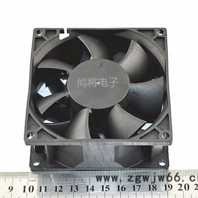 **9238散热风扇增压12V双滚珠直流风扇东莞厂家加工定制 增压超大风量电脑风扇电控柜机柜散热风扇车灯风扇