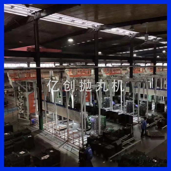 【盐城亿创】 H3D1T1215吊钩自动化抛丸机 吊钩式抛丸机图2