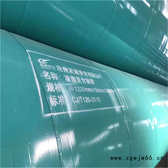 (沧州友诚）卡箍连接涂塑复合螺旋焊管卡箍连接内外涂塑复合钢管性能解析银川图8