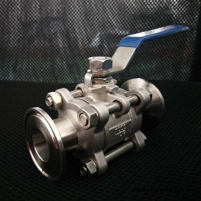 鸿豹  球阀   Q81F三片式卡箍球阀图4