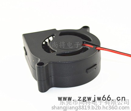 5020鼓风机散热风扇12V直流双滚珠小风口加湿器空气净化器专用直流风机离心风扇散热风扇厂家图7