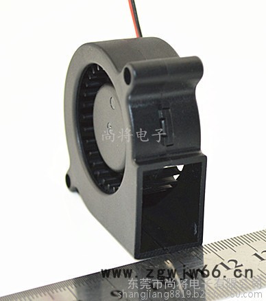 5020鼓风机散热风扇12V直流双滚珠小风口加湿器空气净化器专用直流风机离心风扇散热风扇厂家图6