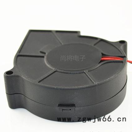 5020鼓风机散热风扇12V直流双滚珠小风口加湿器空气净化器专用直流风机离心风扇散热风扇厂家