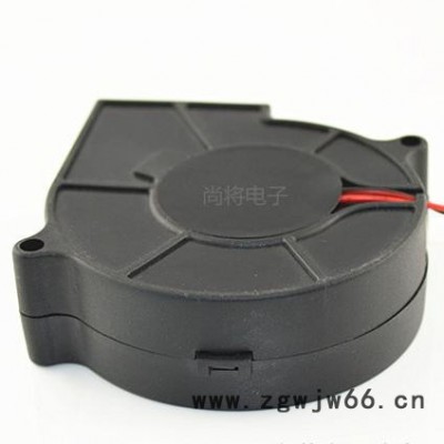 5020鼓风机散热风扇12V直流双滚珠小风口加湿器空气净化器专用直流风机离心风扇散热风扇厂家