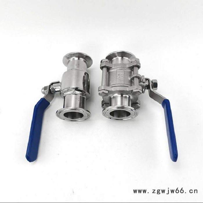 鸿豹  球阀   Q81F三片式卡箍球阀图2