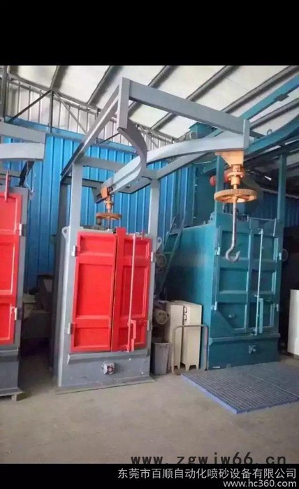 现货直销吊钩式抛丸机，深圳抛丸机，长安抛丸机