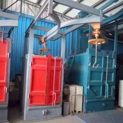 现货直销吊钩式抛丸机，深圳抛丸机，长安抛丸机