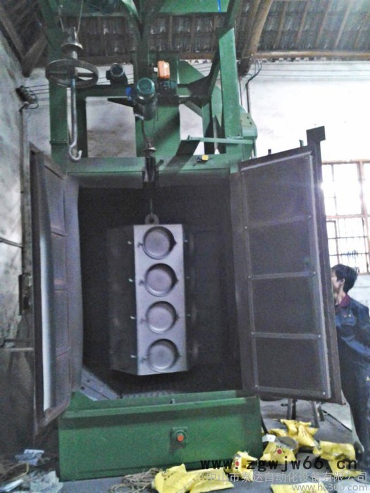 供应中山吊钩式抛丸机图2