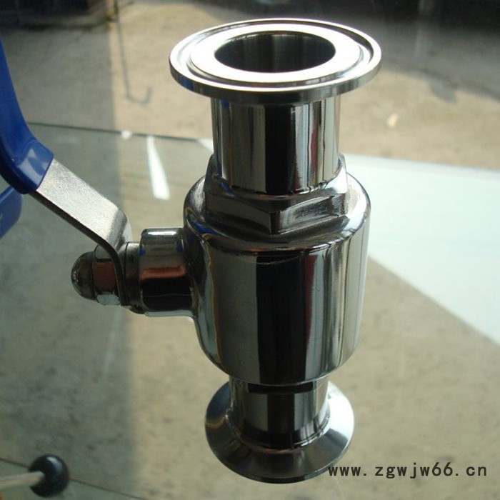 蓝宣直销 Q81F卡箍卫生级球阀图2