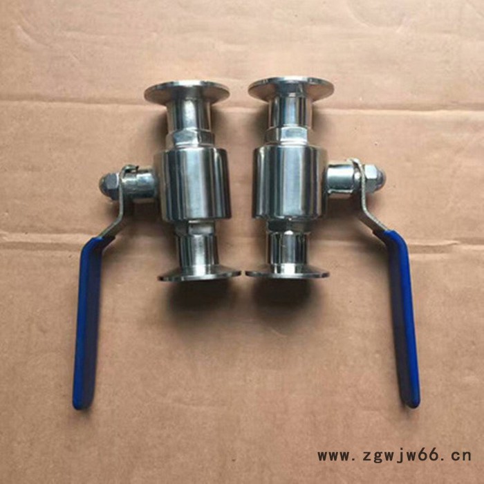 蓝宣直销 Q81F卡箍卫生级球阀图3