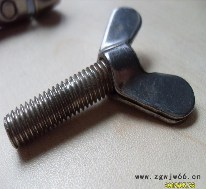 不锈钢蝶形螺丝杆、卫生级冲压卡箍蝶形螺丝图8