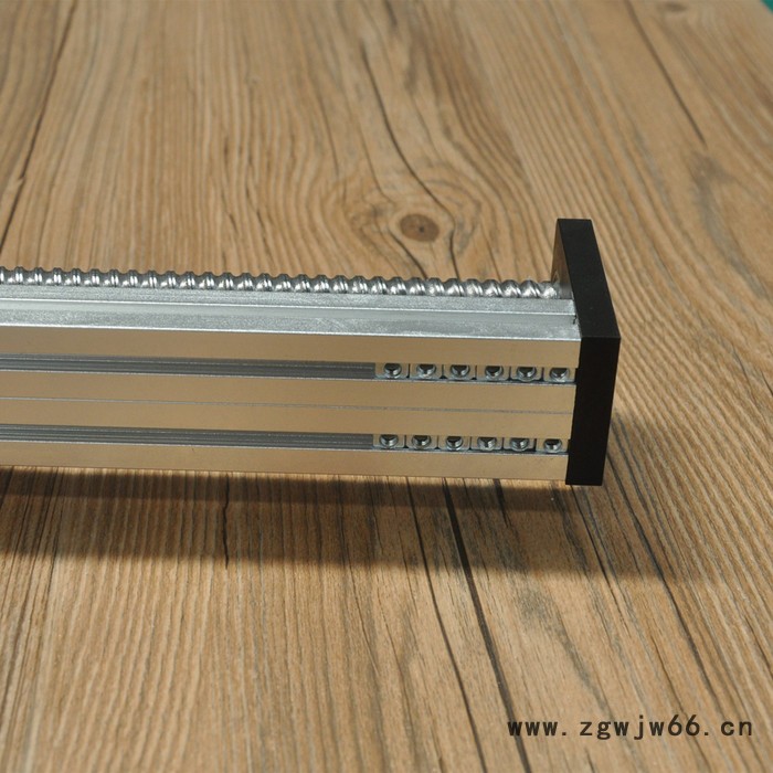 FUYU直线导轨滑台800mm行程电动滚珠丝杆线性直线模组滑台工作台图2