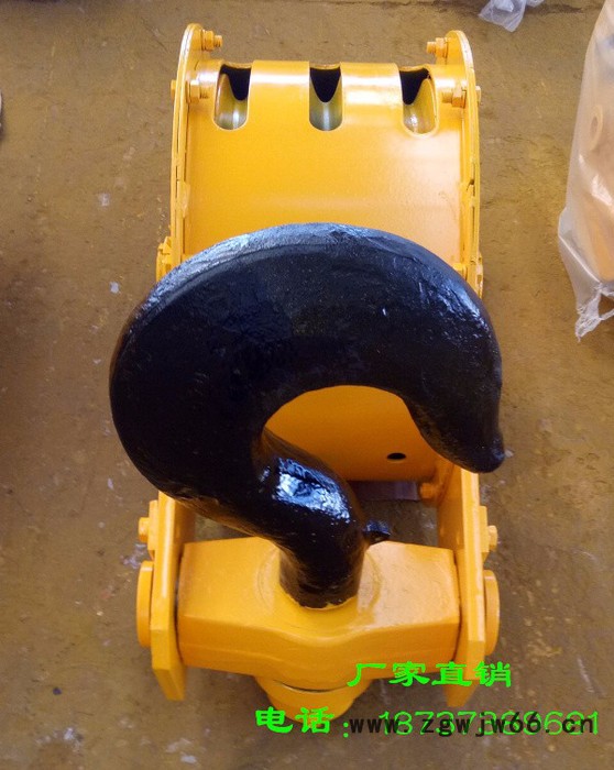 起重机吊钩组 3.2t行车吊钩组价格 铸钢滑轮 韶关钩头 电动葫芦吊钩 亚重图3