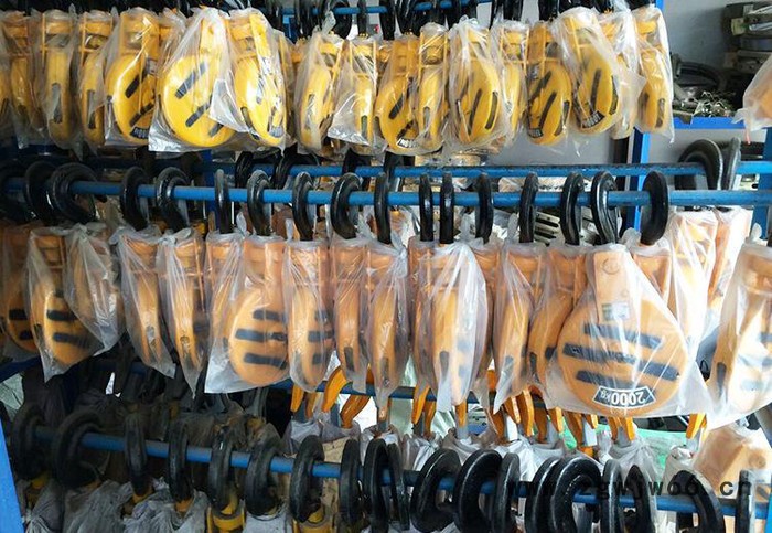 质量保证 钢丝绳电动葫芦下钩 葫芦吊钩 葫芦配件 滑轮图2