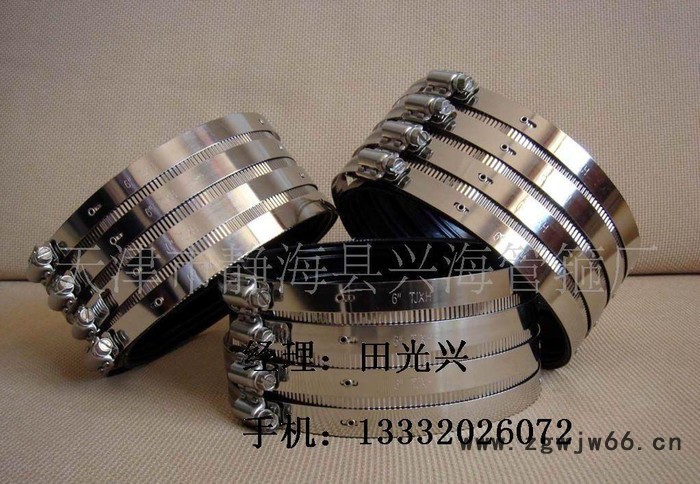 【天津兴海】铸铁管 W型 管箍 卡箍  管箍厂家  卡箍厂家   卡箍价格  管箍价格