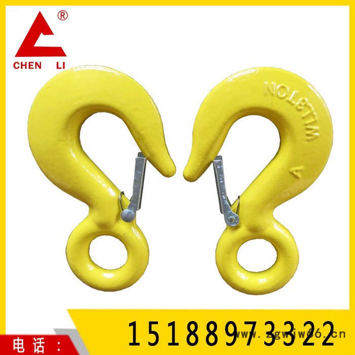 辰力320 环眼钩大开口钩 羊角钩 钢管钩 吊钩 吊环 规格齐全颜色可定做符合标准图2