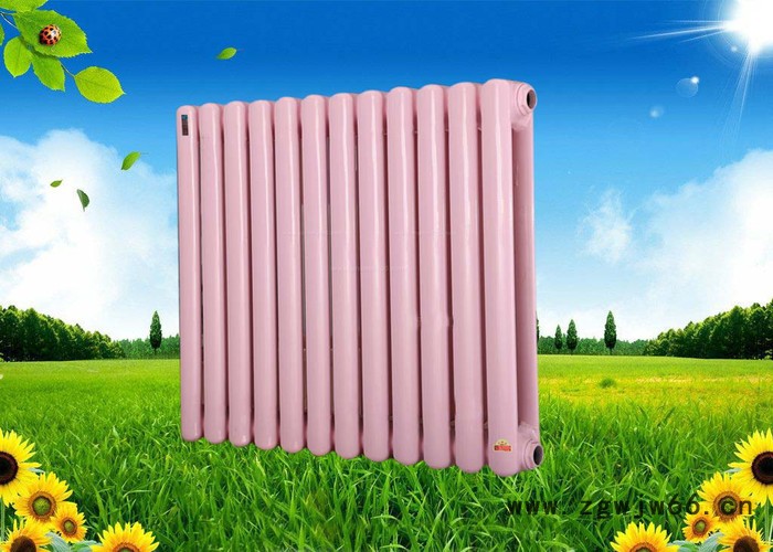 勤滢 钢制柱形散热器 钢制铜铝散热器 钢柱散热器 工程暖气片 钢制暖气片厂图2