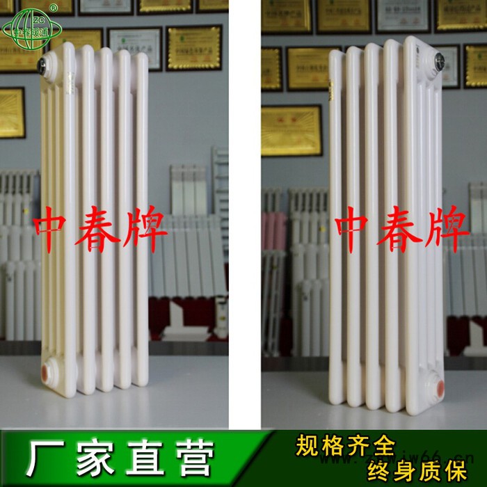 中春牌 钢五柱散热器 GZ-5系列钢柱散热器 钢柱参数图3