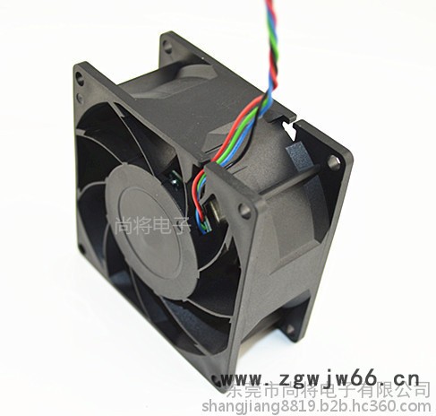 直流散热风扇厂家 8038 涡轮增压风扇铜中管双滚珠 高转长寿命增压散热风扇 电焊机风扇图6