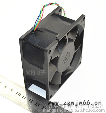 直流散热风扇厂家 8038 涡轮增压风扇铜中管双滚珠 高转长寿命增压散热风扇 电焊机风扇