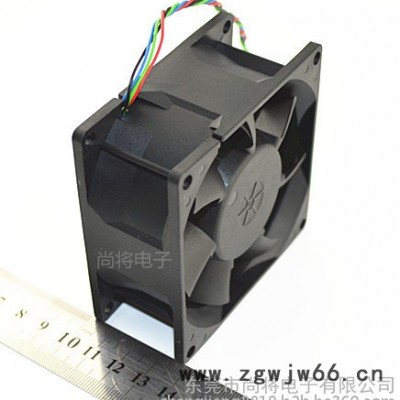 直流散热风扇厂家 8038 涡轮增压风扇铜中管双滚珠 高转长寿命增压散热风扇 电焊机风扇