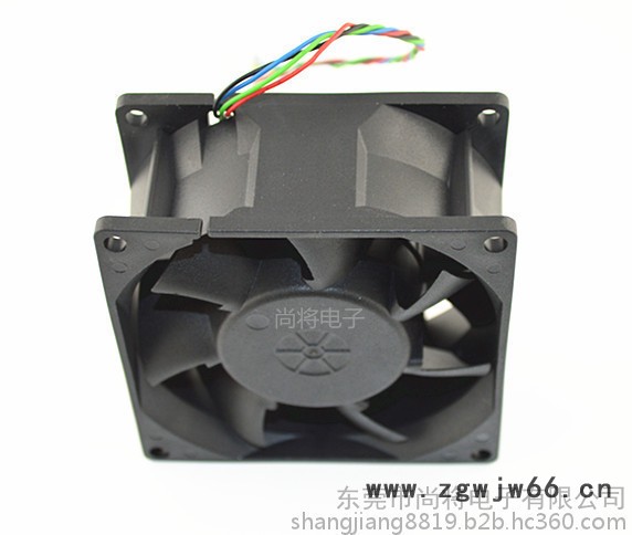 直流散热风扇厂家 8038 涡轮增压风扇铜中管双滚珠 高转长寿命增压散热风扇 电焊机风扇图7